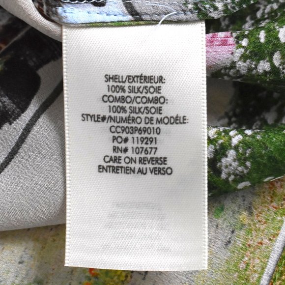 Alice + Olivia | "Willa Silk Eiffel Tower Blouse" Emily in Paris - Picture 13 of 15